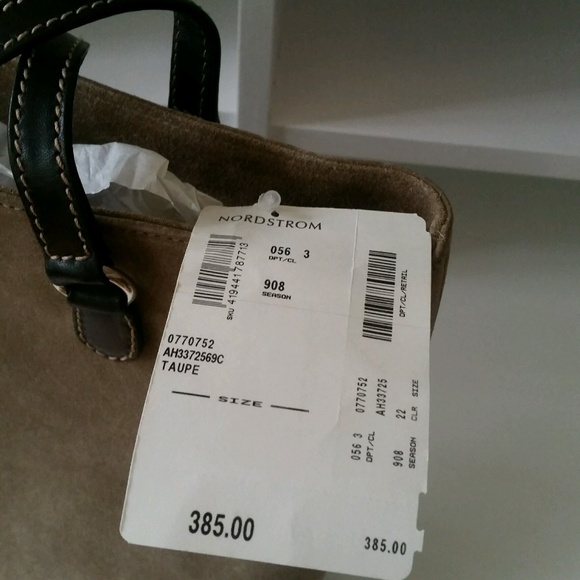 Vintage Kate Spade Suede Satchel Tote - Picture 6 of 6